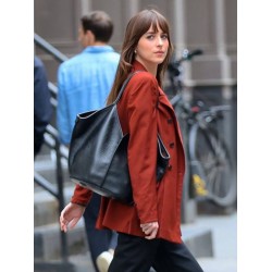 Dakota Johnson Materialists Red Blazer